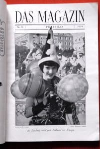 1929 Das Magazin Louise Brooks Inside Cover