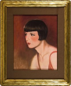 1929 Louise Brooks Cover Painting from VU Magazine