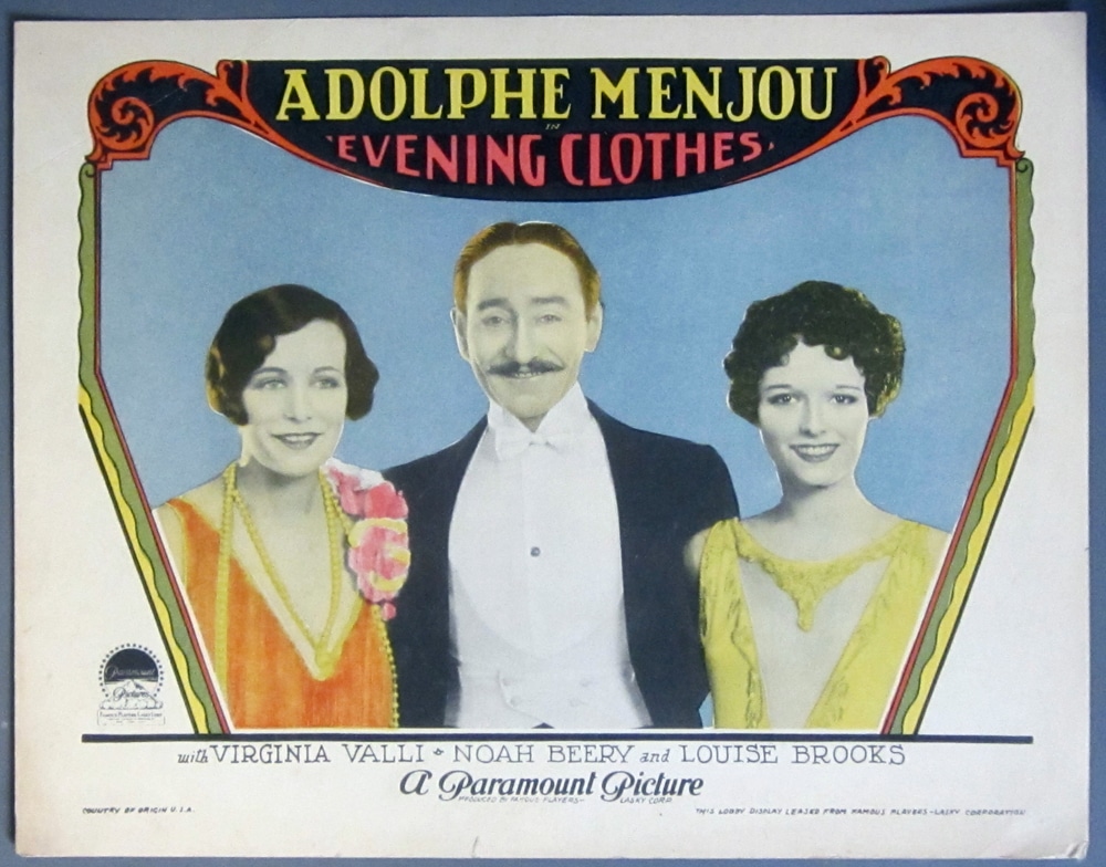 1927 Evening Clothes Lobby Card - 03