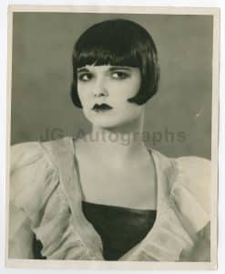 1925 Louise Brooks Publicity Still Ziegfeld Follies, Louie 14th