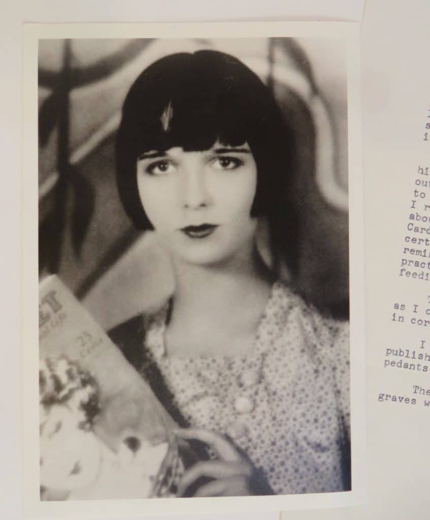 1965 Letter from Louise Brooks to Frank d