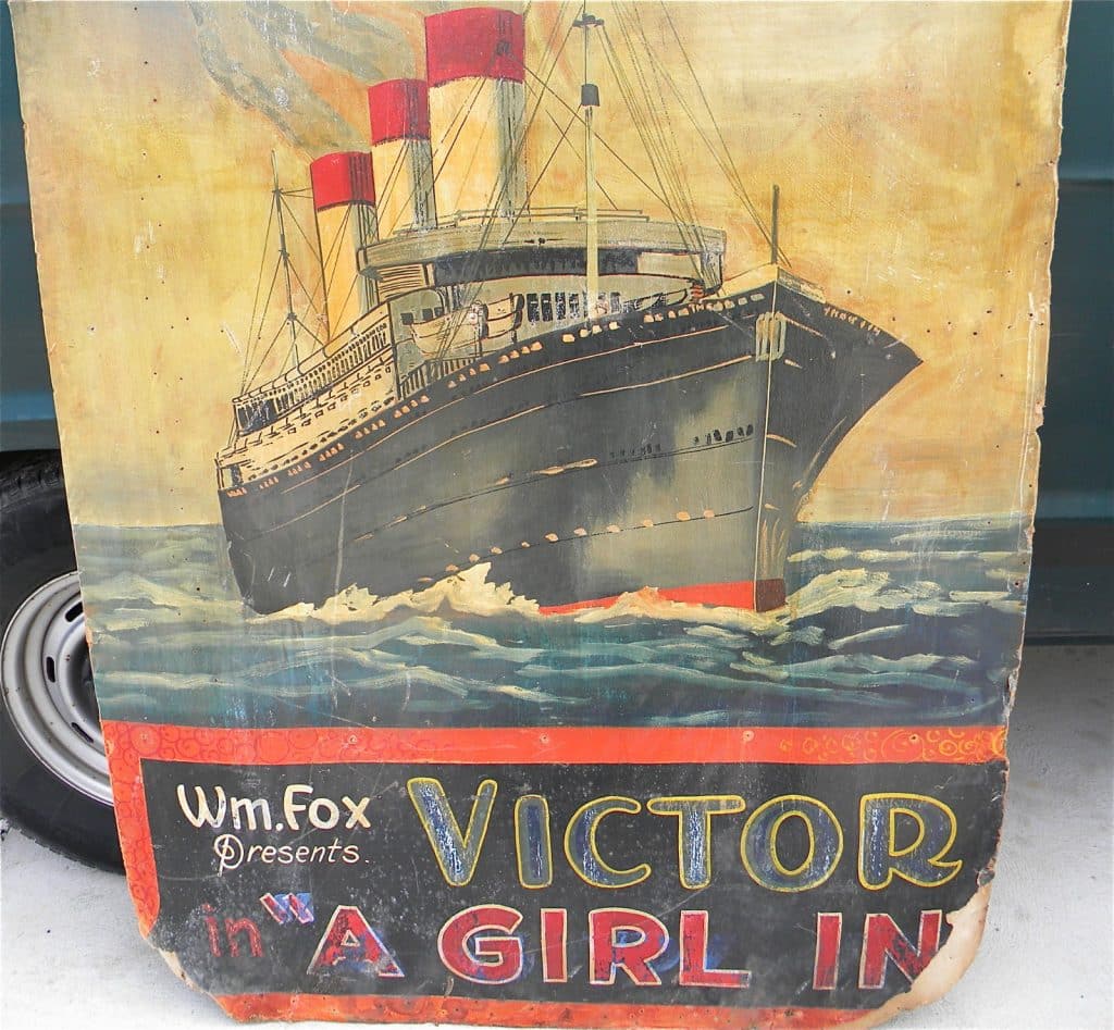 1928 A Girl in Every Port Billboard Poster with Original Artwork k
