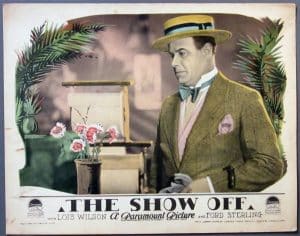1926 The Show-Off Lobby Card – 01